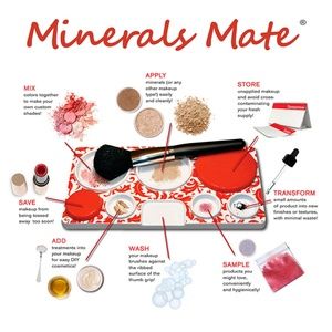 Makeup/Minerals Application & Mixing Tray